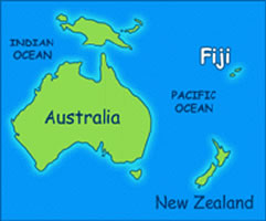 Fiji map